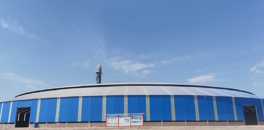 Clay brick plant with mobile rotary kiln (11.2 meters sectional width) in Ordos City, Inner Mongolia, China